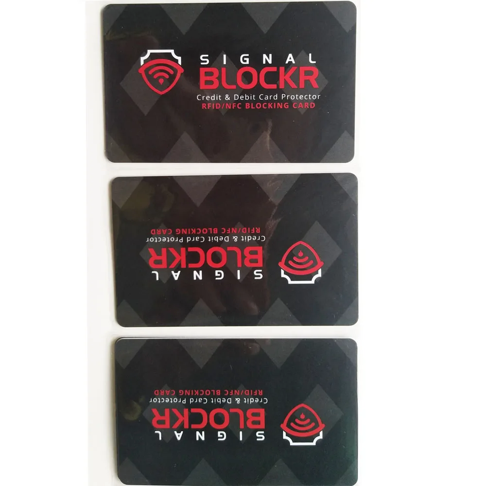 1000 шт противоугонные с протекторами для банковских карт с защитой от RFID, для карт 13,56 МГц, RFID платы NFC сигнальный щит защита паспортной информации