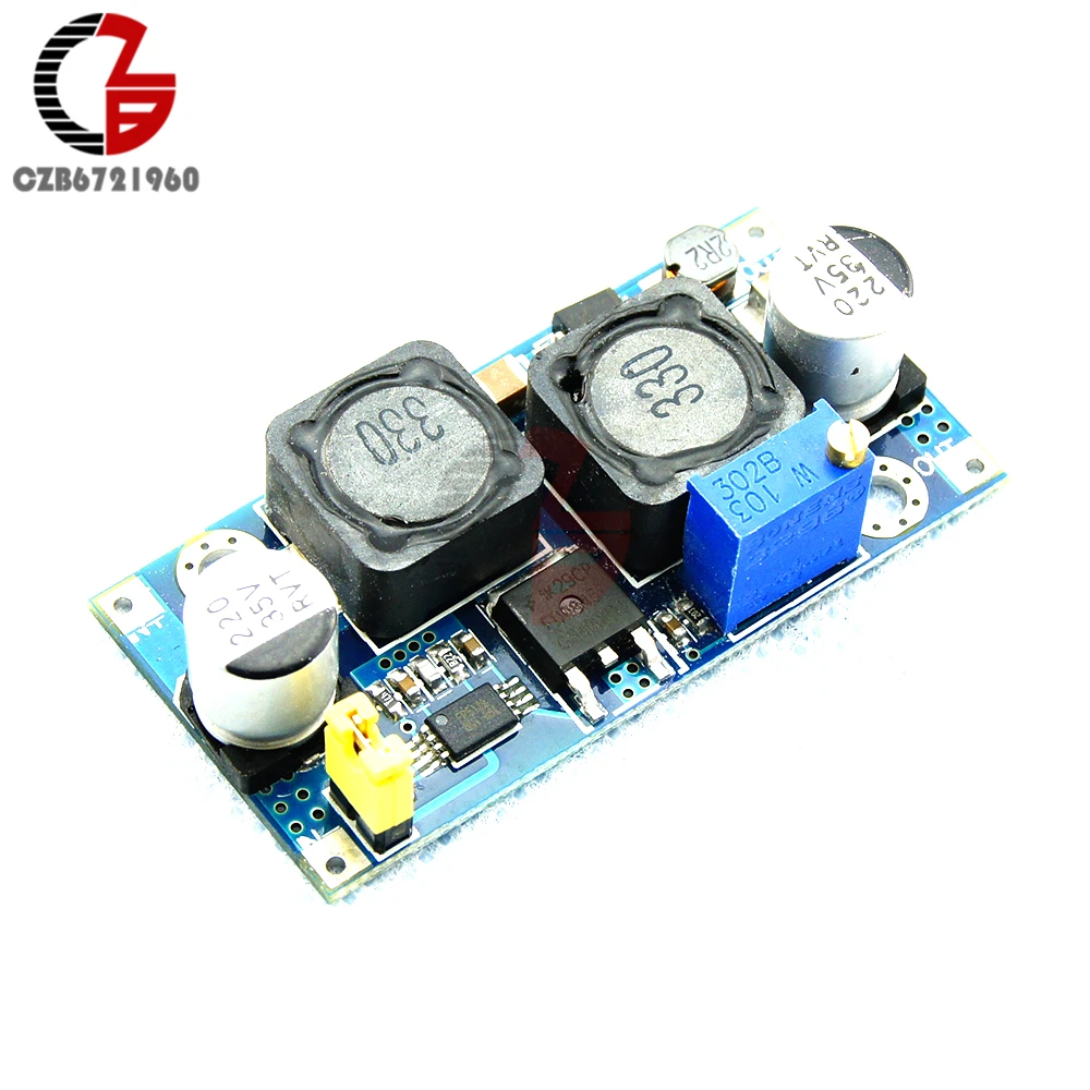 

New 3-15V To 0.5-30V Auto DC-DC Solar Converter Regulator Boost Buck Module 25W
