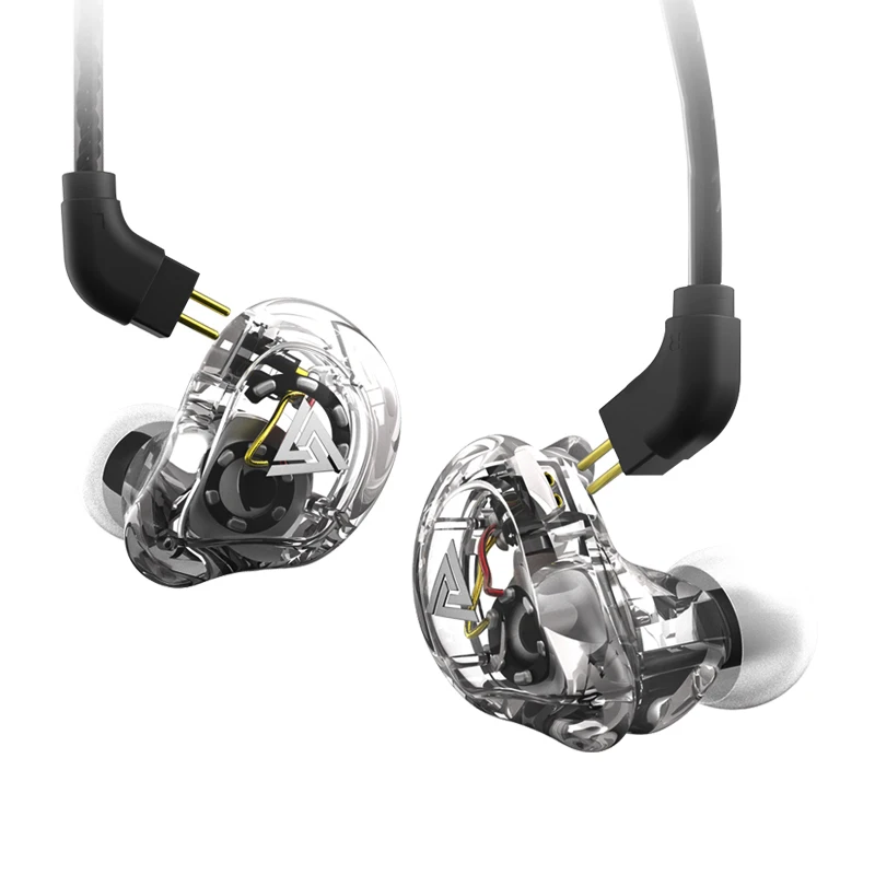 Новые наушники с двумя динамиками для телефона HiFi монитор басом Fone de Ouvido Sport