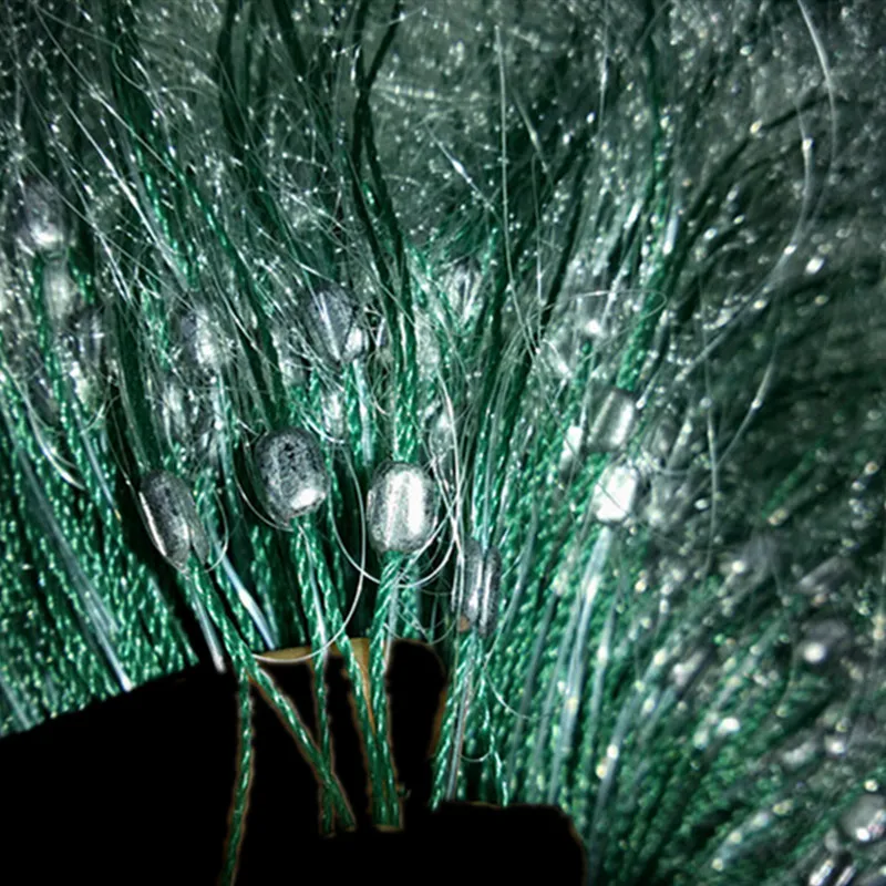 quality H1.3*L50M 3 layer sink net gill net fish trap sticky fishing net china outdoor pesca fishing network