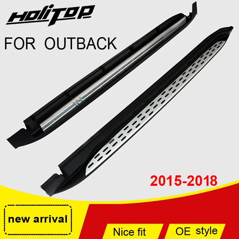 

New arrival for Subaru Outback running board side step nerf bar pedal 2015-2018,Hitop-5years SUV experiences,best recomended