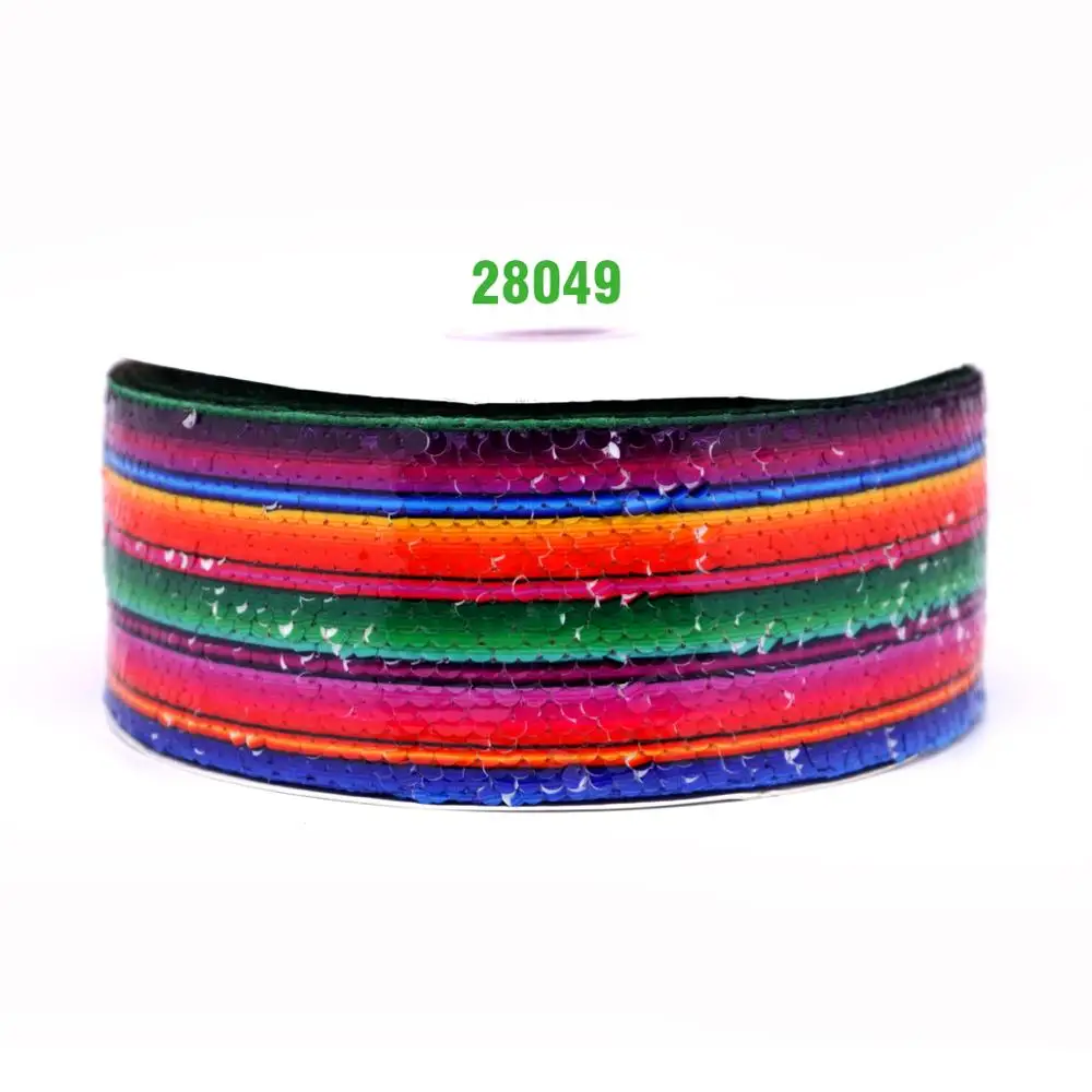 

Free shipping reversibal sequin ribbon 28049