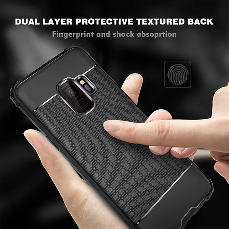 Тепловыделение TPU Защитный чехол-подставка для samsung Galaxy S9 S8 Plus Note 9 8 A6 A8 A9 J4 J6 2018 J3 J5