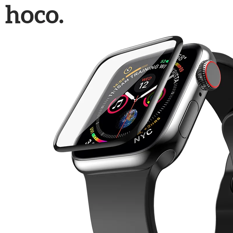 Оригинальная шелковая пленка для экрана из закаленного стекла HOCO Apple Watch 4 44 мм/40