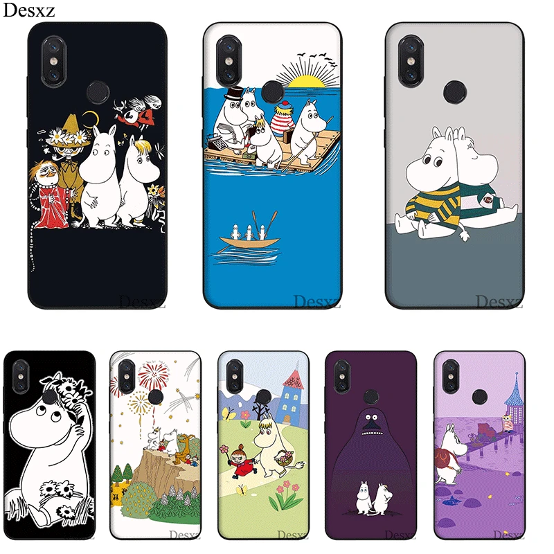 

Desxz Cell Phone Case For Xiaomi Redmi GO 7 4X 4A 5A 5 6 6A Pro S2 Plus Cover Cartoon Hippo Shell