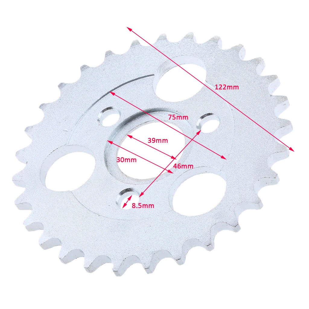 420 Motorcycle Motorbike 29T Rear Sprocket for Honda Z50A Z50 Z50R Z50J Monkey Bike Motor Moto Motorcycle Part 6mm Thickness