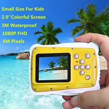 Children’s camera 8MP 3M Waterproof Digital Camera 1.8″ Screen Yellow 5 million Camera – The Perfect Camera for Kids!