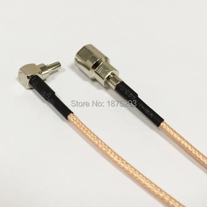 

RF FME Switch CRC9 Pigtail Cable FME Male Connector Switch CRC9 Male Right Angle Connector RG316 Cable 15cm 6"