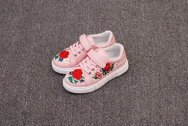 Scsech New Kids Shoes For Girls Fashion Children Casual Shoes Moccasins Printing Ultra-light comfortable Pu Shoes S8940 (11)