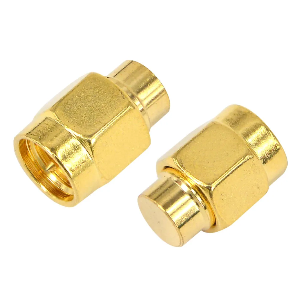 

2 Pieces SMA Male Plug RF Coaxial Adapter Connector Termination Loads DC-6 GHz 50ohm 2W Straight for Wires