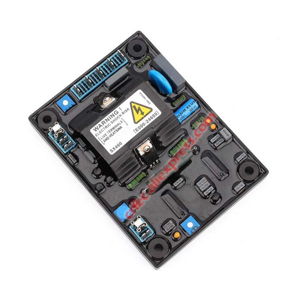 

quality Black Automatic Voltage Regulator AVR SX460 for Generator+free shipping