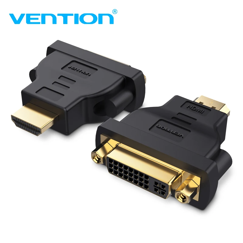 

Vention HDMI DVI Adapter 1080P HDTV Converter Male to Female Bi-Directional HDMI to DVI Connector for PC PS3 Projector TV