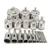 20pcs Diamond Coated Drill Bit Set Tile Marble Glass Ceramic Hole Saw Drilling Bits For Power Tools 3mm-50mm ► Photo 2/6