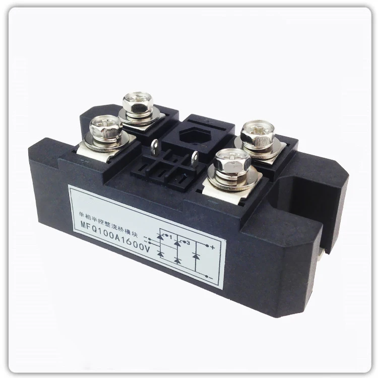 MFQ100A1600V 100-16 Однофазный полууправляемый модуль моста для выпрямления тока MFQ100A