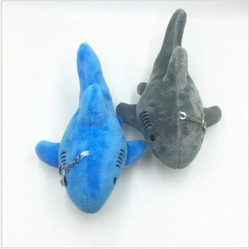 1PCS Hammerhead plush toys small stuffed pendants shark cars interior
