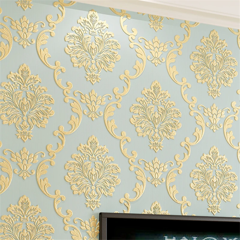 

PVC glitter black/silver damask wallpaper background wall bedroom wallpaper for living room wall papers home decor WP036