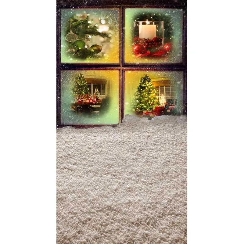 

7X10ft free shipping Thin vinyl Photography Studio Senior Vinyl Background Digital print Christmas tree Backdrops ST-324