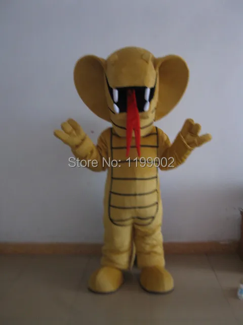 Verkopen hoge kwaliteit Snake mascotte Slang verkleden in kostuums Volwassen grootte Snake mascotte kostuum Gratis Verzending