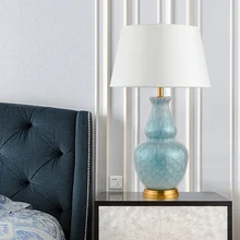 Modern Tiffany-Style Table Lamp Bedroom Bedside Crystal Blue Table Lamps Home Deco Desk Lamp Cover Living Room Hotel Desk Light Modern Tiffany-Style Table Lamp Bedroom Bedside Crystal Blue Table Lamps Home Deco Desk Lamp Cover Living Room Hotel Desk Light
