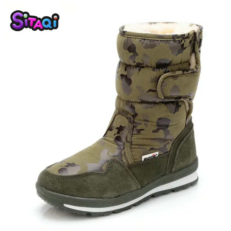 Camouflage Winter Style Full plus maat 27 tot 41 Snow Boot Camouflage Winter Style Full plus maat 27 tot 41 Snow Boot