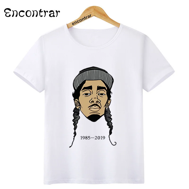 

Kids Easy Nipsey Hussle Tops Camisetas Hombre Harajuku T Shirt Boys/Girl Clothing Rapper Graphic Tees Children Shirt,ooo4570