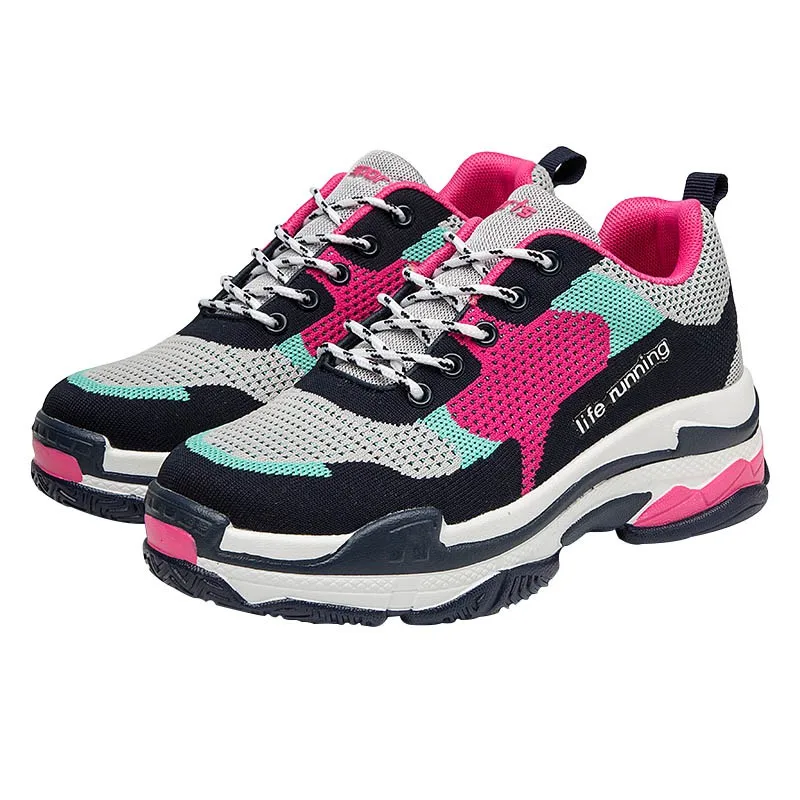 Women's sport running shoes breathable sneakers sports air net mat women jogging shoes for women Height increasing outdoor shoes Women's sport running shoes breathable sneakers sports air net mat women jogging shoes for women Height increasing outdoor shoes