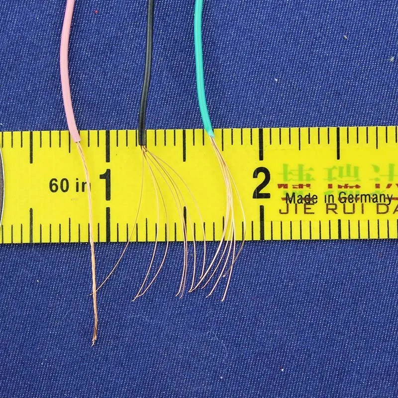 Оптом 1pin 5 метров супер гибкий 26AWG ПВХ изолированный провод электрический кабель, светодиодный кабель, DIY подключение 11 цветов на выбор