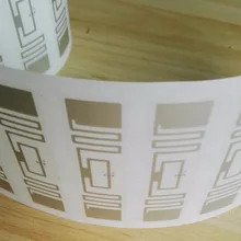 860-960 МГц 70*16 мм большой дальности пассивные rfid-метки карты UHF наклейки R6 теги 100 шт./лот