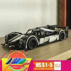 23018 2207 шт технический серии Moc-5530 Супер гоночный развивающие игрушечные машинки Строительные блоки DIY для детей подарок Лепин