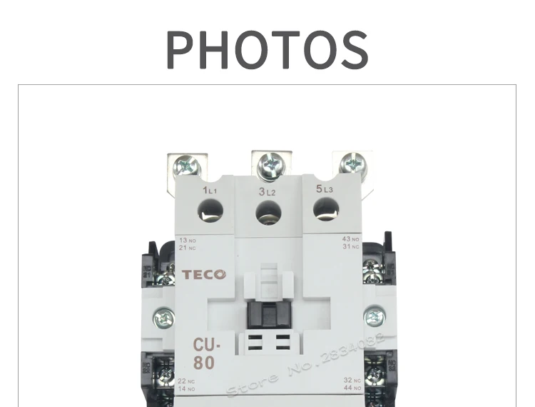 Ac Контактор AC24V 380 В 220 В 110 В CU-80 3NO2NO2NC контакторы катушки