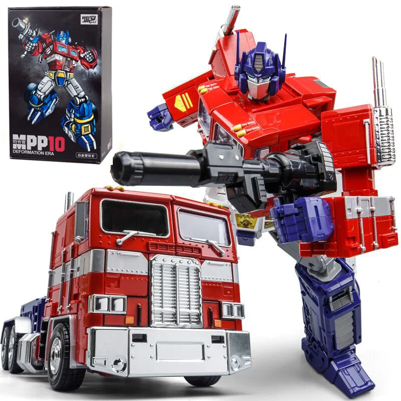 

WEI JIANG Cool MPP10 Transformation Boy Toys 33 CM Anime Oversize G1 Alloy Robot Car Action Figure Model adult Gift Original Box
