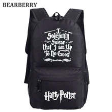 BÄRENTRAUBE 2017 Harry Potter Schultaschen Rucksäcke Mode Umhängetasche Rucksack Schüler Rucksack Reisetasche Mochila Escolar