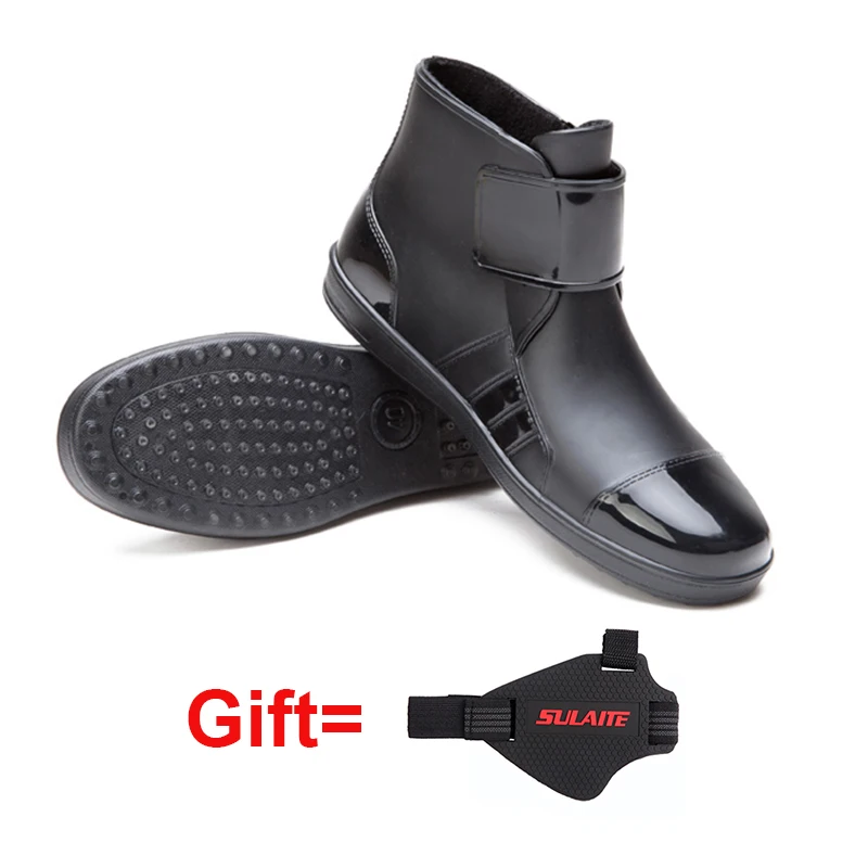 Waterproof Motorcycle Boots Rain Proof PVC Rubber Motor Bike Hiking