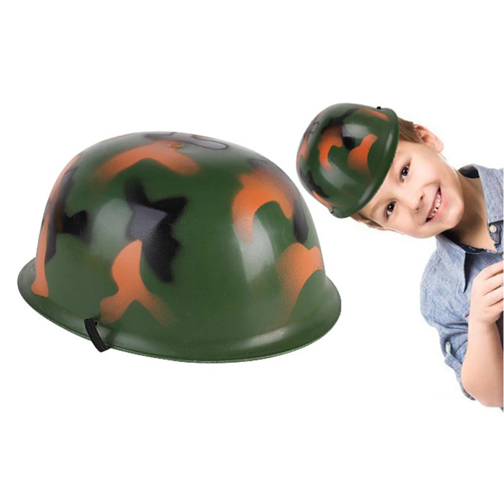 ADULTS MILITARY HAT CAMOUFLAGE SOLDIER ARMY HAT CAP UNISEX FANCY DRESS ONE SIZE