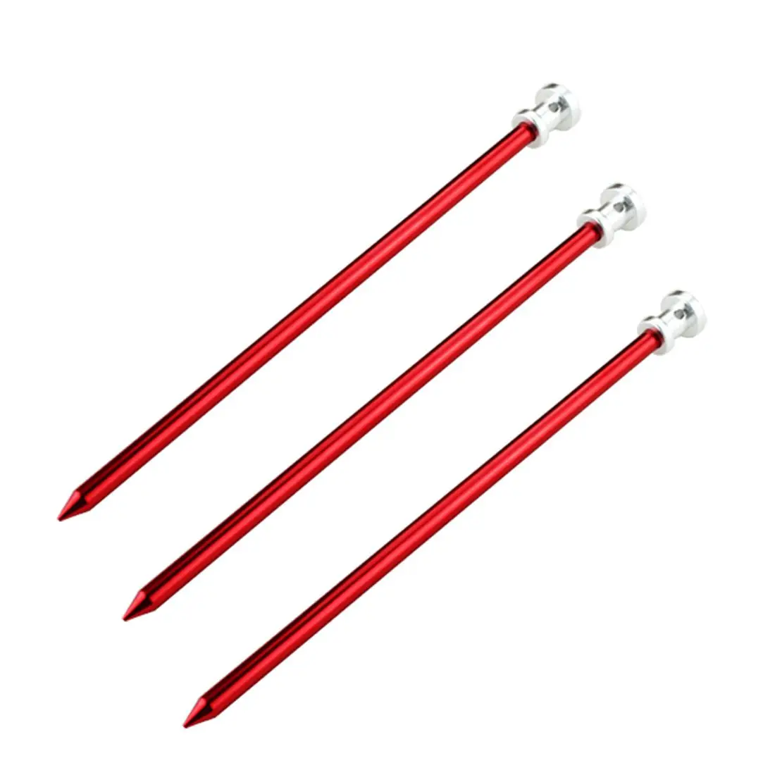 ShineTrip 10pcs 23cm Ultra High strength Aluminium Alloy