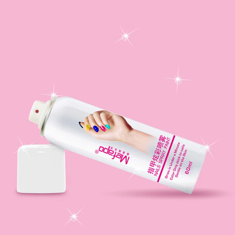 Дропшиппинг идеальный 60 мл Лак спрей базовый слой легко мыть Spray Nail Лаки быстро