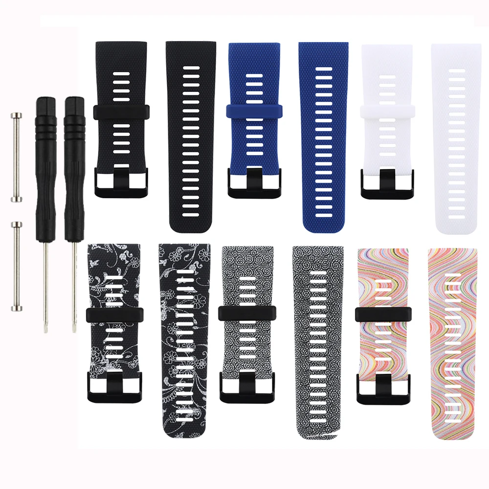 

Honecumi For Garmin Vivoactive hr Bandje Replacement Soft Silicone Bracelet Strap WristBand For Garmin Vivosmart HR