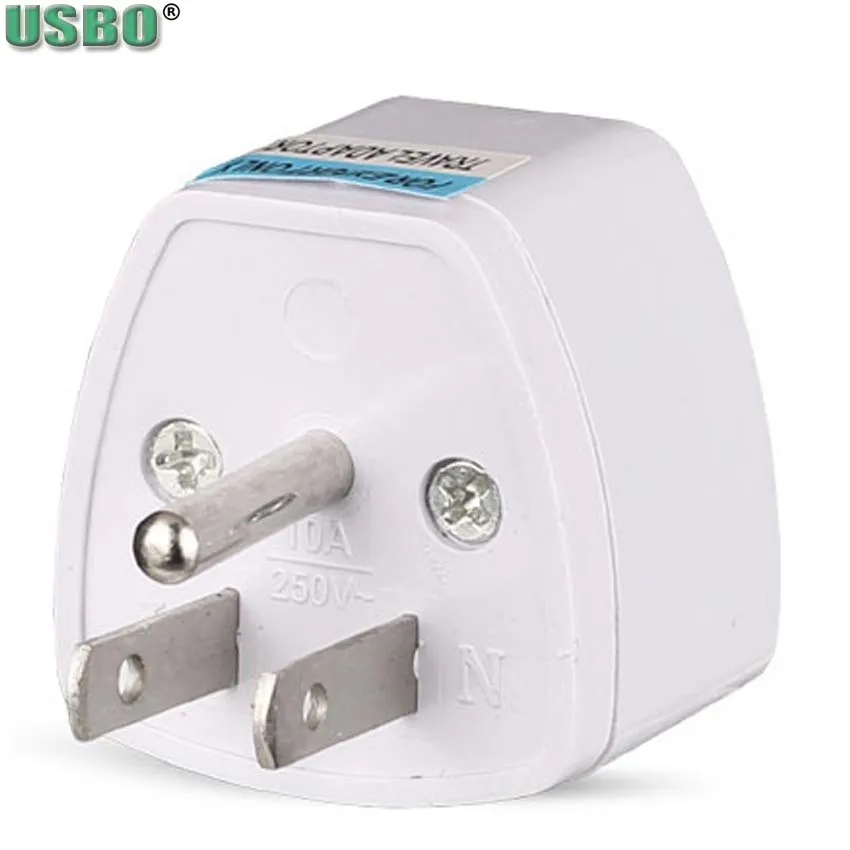 

American power plug International Travel Universal AC Electrical wall Adapter Plug For UK/US/EU/AU to US Socket Converter plug