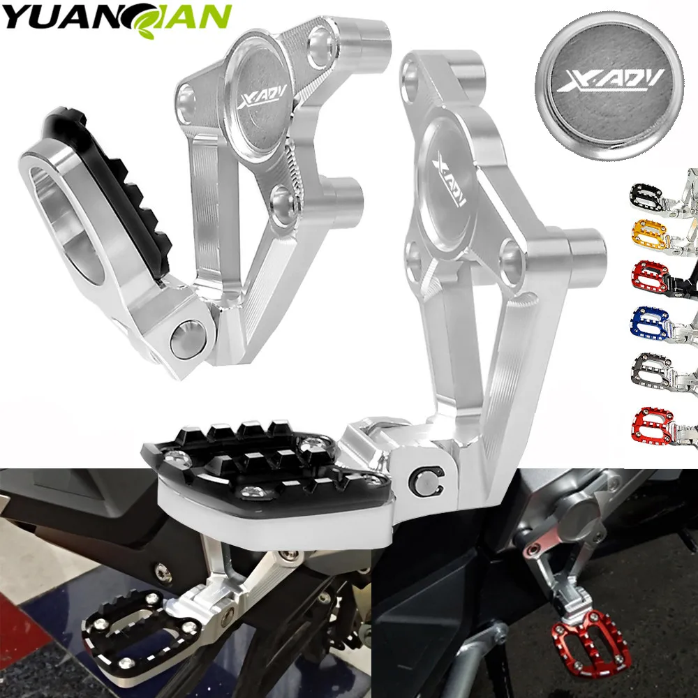 For HONDA X ADV 2017 2018 XADV X ADV Folding Rear Foot Pegs Footrest