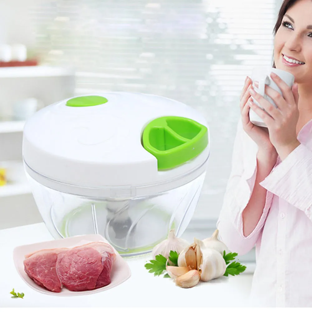

Multifunctional Manual Food Chopper Pull String Shredder Speedy Chopper Processor for Vegetable Fruits Garlic Meat HY99 JY30