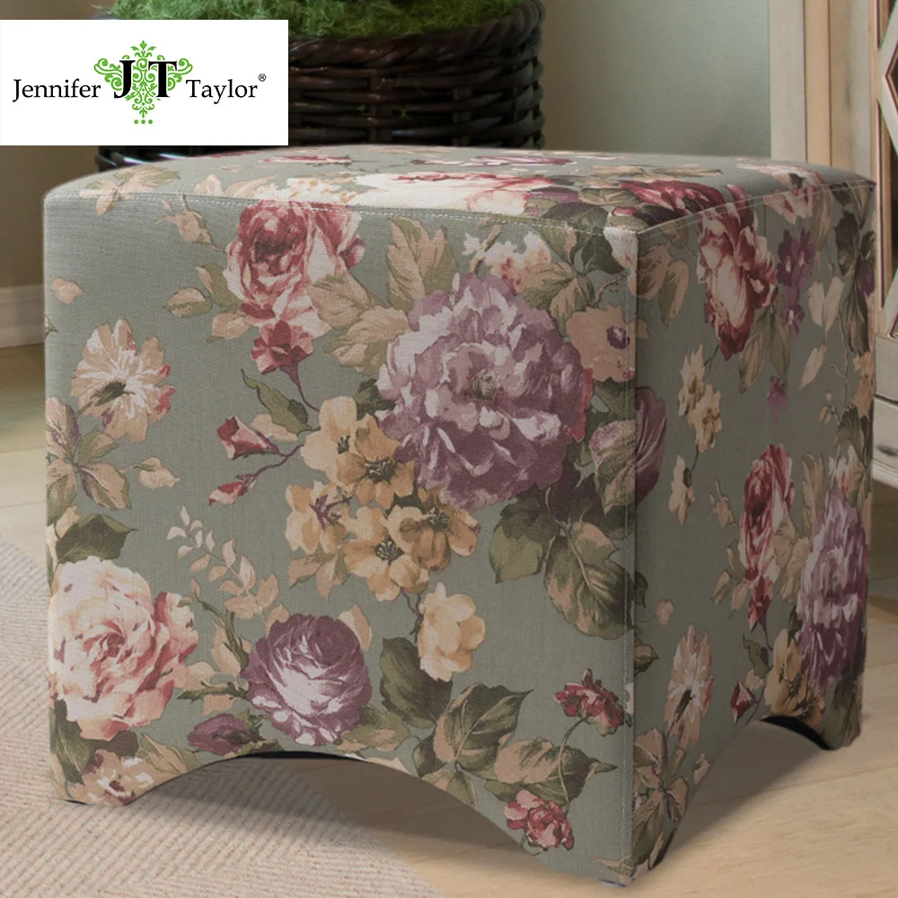

Jennifer Taylor Home, Accent Cube, Tango Multicolored, Boho 17"W x 17"D x 18"H