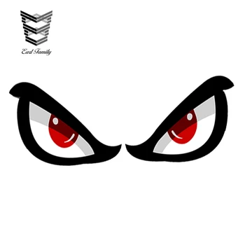 

EARLFAMILY 13cm x 3.25cm Aufkleber No Fear Augen Eyes Stickers Auto Moto Fahrrad Motorrad Racing Waterproof Car Sticker Styling