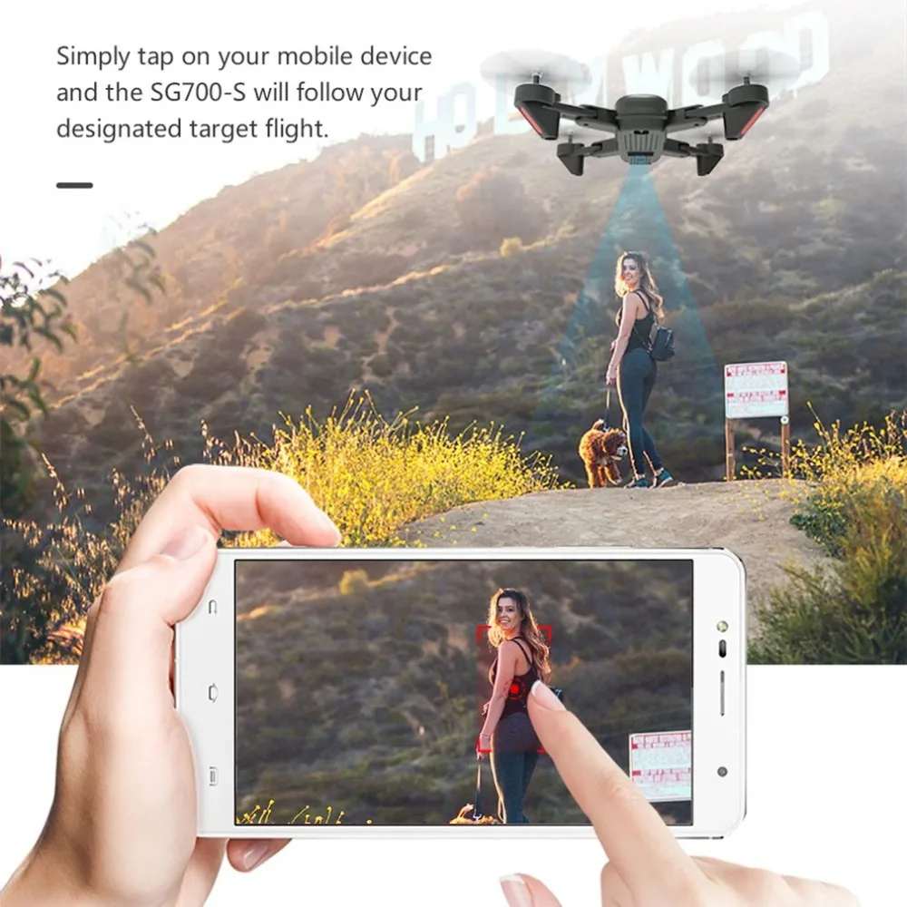 

SG700-S Optical Flow Folding Four Axis Aircraft RC Drone With 1080P Drones Camera WiFi RC Quadcopter Helicopter