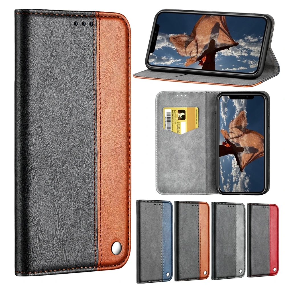 

for Xiaomi Redmi Note 7 6 Case Luxury Solid Color Business Phone Cover for Etui Xiaomi Redmi 6A 6 5A 6 Pro Mi A2 Lite Xiomi Case