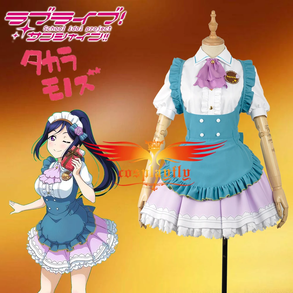 LoveLive! SunShine! akours Kanan Matsuura День Святого Валентина непробужденная горничная кофейное