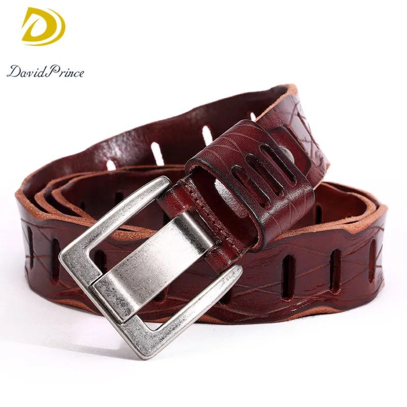 Top DP Brand 2018 Hot New Arrival Fashion Hollow Girdle Leather Belts Mens Designer High Quality ...