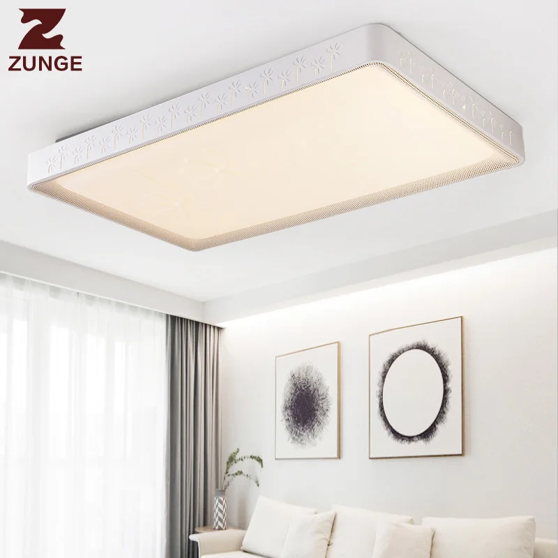 

ZUNGE simple modern LED ceiling light P612 study led round bedroom lamp lighting fixture luces led decoracion