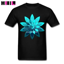 Plus Size MANDALA DESIGN Classic Mans T-shirt Flower Art Short Sleeve Thanksgiving Day Custom Made T Shirts