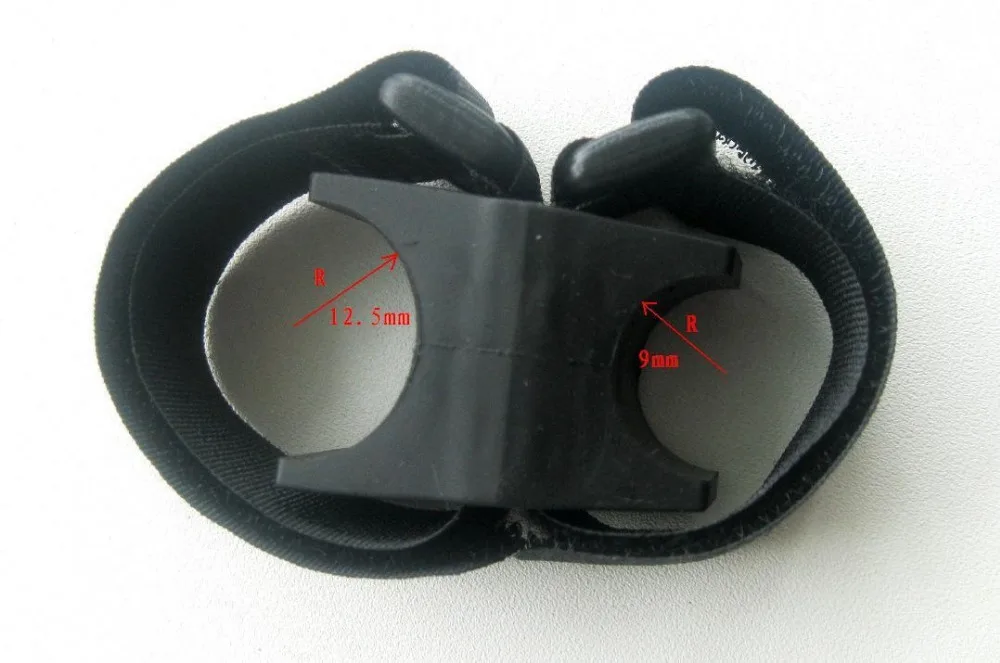 

10pcs/Lot Camera Bike Flashlight Laser Mount Universal Nylon Adjustable,Fit for Most Light,Free shipping