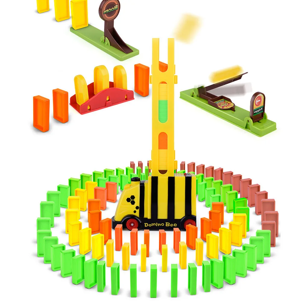 107 шт./компл. домино блоки наборы игрушки детские деревянные образовательные игрушки для детей цветные Раннее Обучение Домино подарок блоковые игрушки